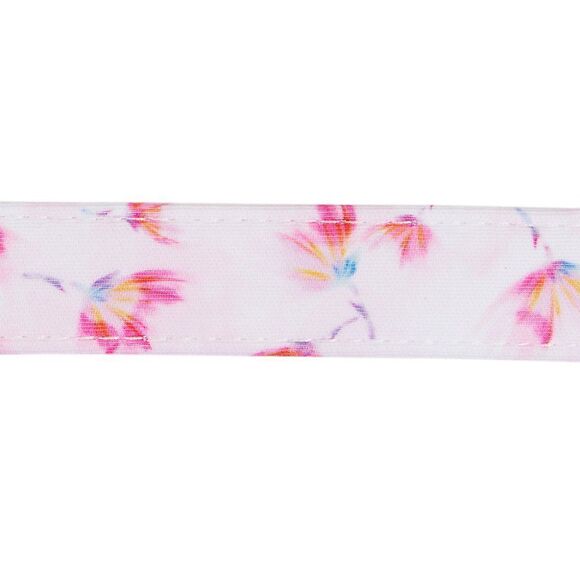 Top Paw XL Comfort Neoprene Dog Collar Pale Pink Floral Print Extra Large (XL) - Picture 5 of 6